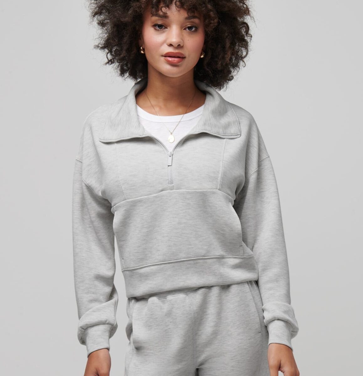 Contemporary Half Zip Pullover