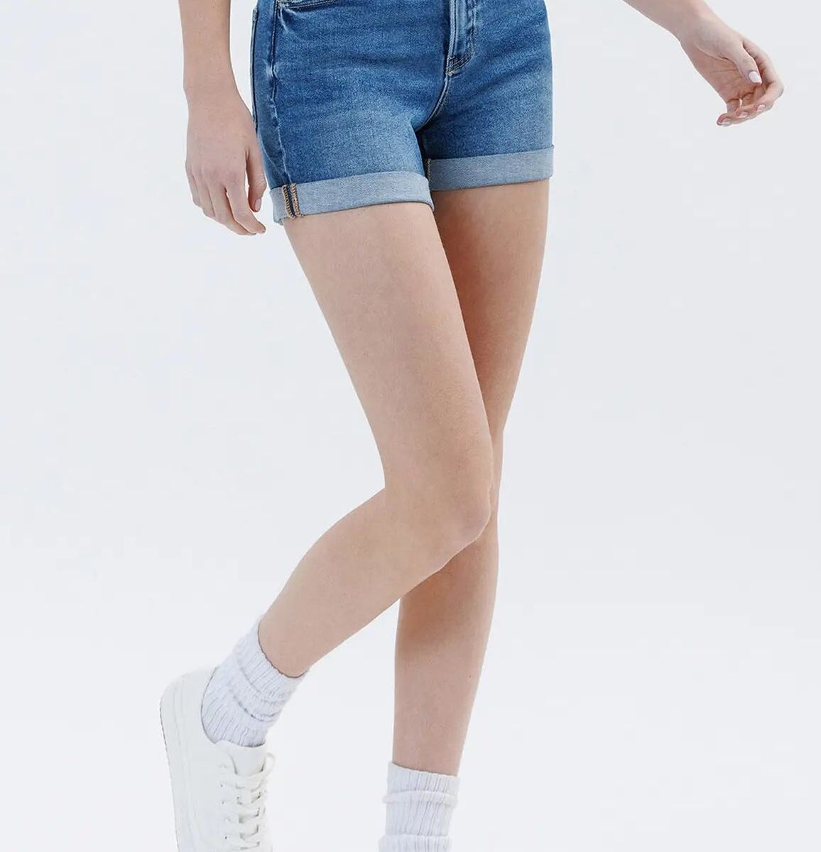 Soft Motion Denim Shorts