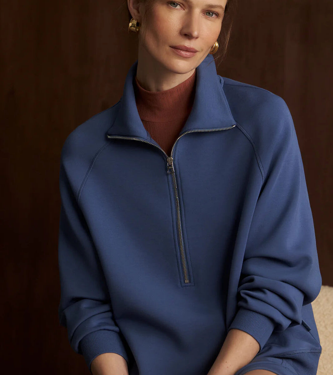 Cozy Half Zip Pullover