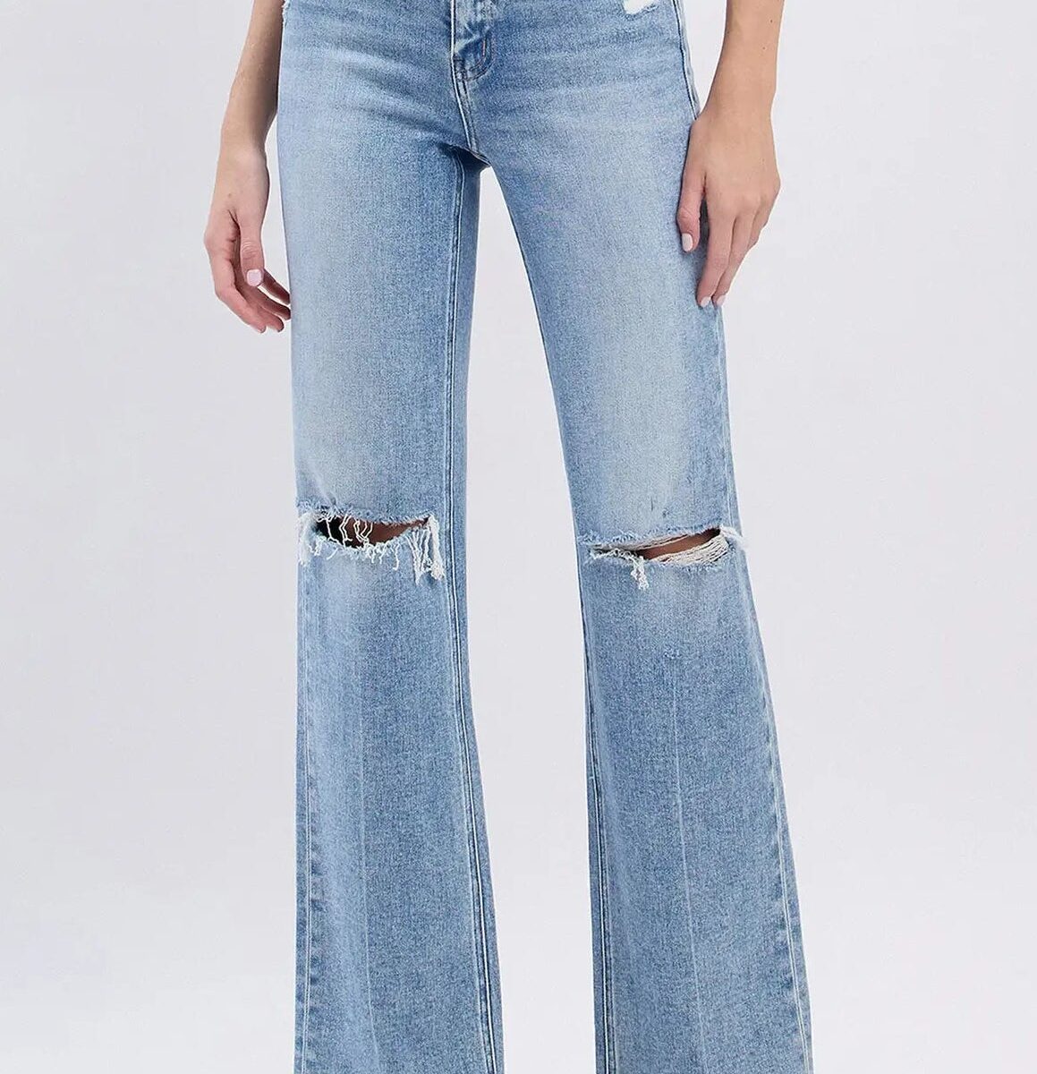 Refined Form Structured City Modern Jeans