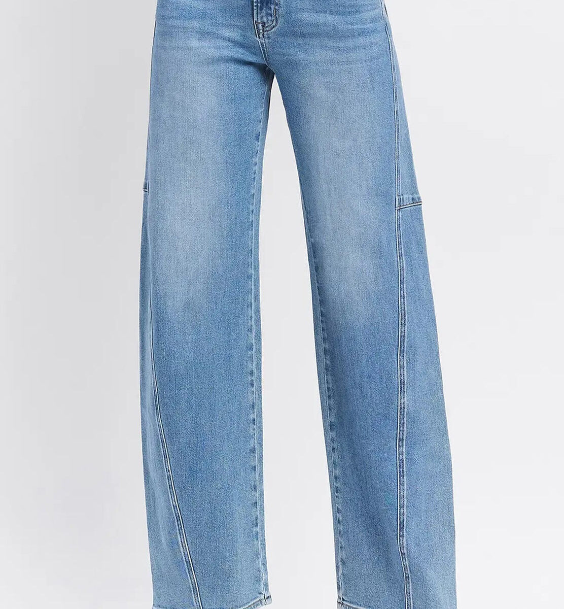 Easygoing Lounge Comfort Casual Urban Daily Barrel Jeans